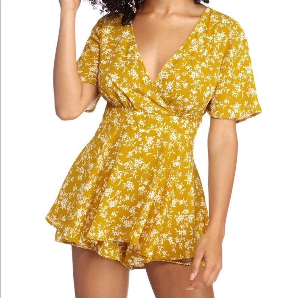 Floral Romper